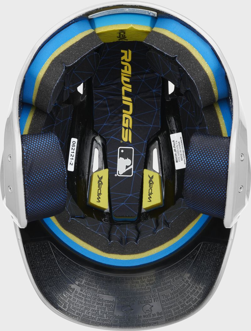Rawlings Mach Gloss Batting Helmet, Senior & Junior Sizes loading=
