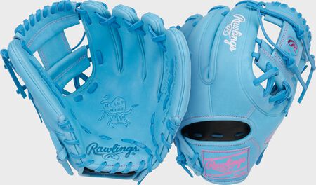 Heart of the Hide 11.5-Inch Columbia Blue Infield Glove