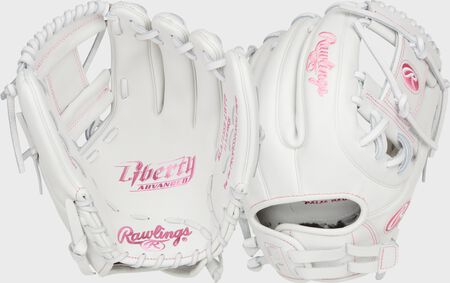 Liberty Advanced Color Series 11.75 in Infield Glove, White/Pink