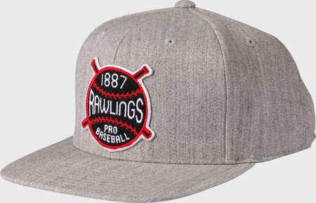 Rawlings Vintage Flat Bill Snapback Hat